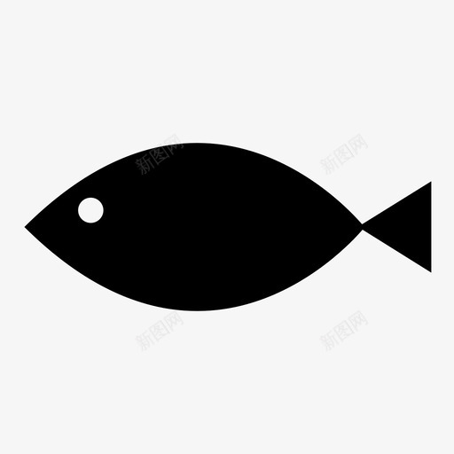 鱼鳍食物图标svg_新图网 https://ixintu.com 水 没有武器 海洋 食物 鱼 鳍