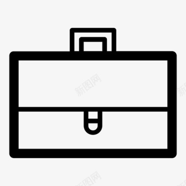 公文包工作包旅行图标图标