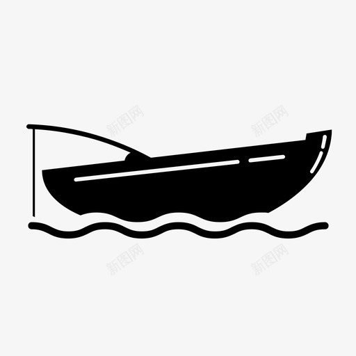 船老人和大海木头图标svg_新图网 https://ixintu.com 帆船 木头 木船 水 海洋 渔夫 渔船 老人和大海 船