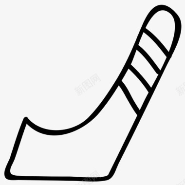 曲棍球冰球滑冰图标图标