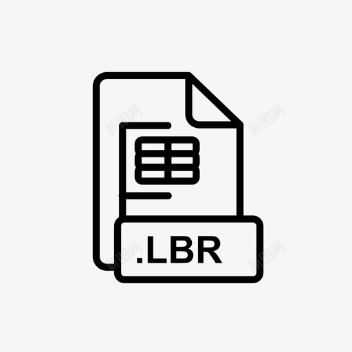 lbr文件文件维护文件图标svg_新图网 https://ixintu.com lbr文件 文件 文件扩展名 文件类型 文件类型扩展名 程序文件 管理文件 系统文件 维护文件