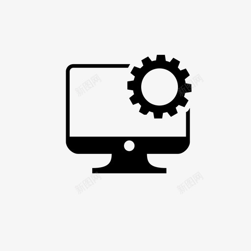 计算机管理首选项监视器图标svg_新图网 https://ixintu.com internet 桌面 监视器 计算机管理 设备 设置 首选项