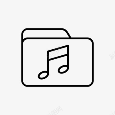 音乐文件夹相册音频图标图标