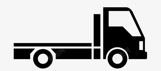 卡车驾驶运输方式图标图标