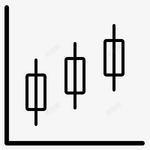 股票图表向上趋势图标svg_新图网 https://ixintu.com 信息图表 向上 图表图标 增加 成交量图表 控制图 比较 矩形 简单 线条 股票图表 趋势