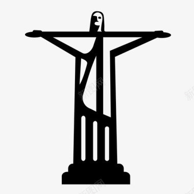 救世主基督救世主里约热内卢图标图标