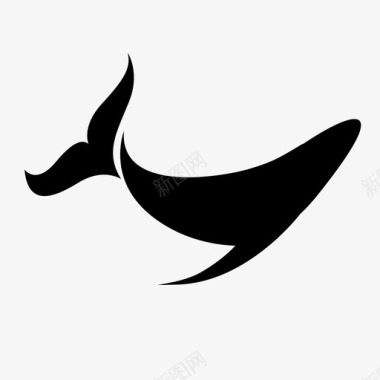 鲸鱼鲨鱼海图标图标