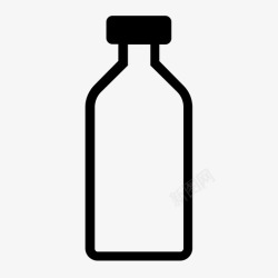 可回收瓶瓶小瓶垃圾图标高清图片