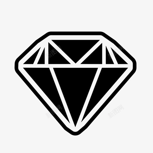 钻石展示品丰富图标svg_新图网 https://ixintu.com 丰富 对象 展示品 材料 水晶 灿烂 珠宝 珠宝展台 装饰 钻石