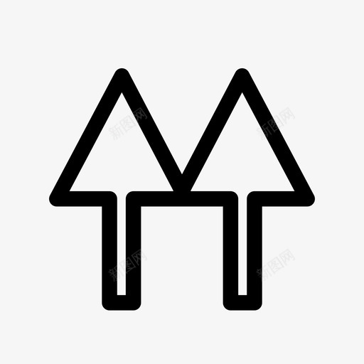 森林公园树木植物图标svg_新图网 https://ixintu.com 假日 户外 旅游指南 树木 森林公园 植物 绿色 自然