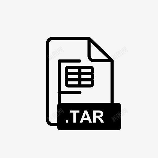 tar文件程序文件行图标svg_新图网 https://ixintu.com tar文件 文件扩展名 文件扩展名行图标 文件操作 点扩展名 程序文件 系统文件 行图标 计算机系统文件