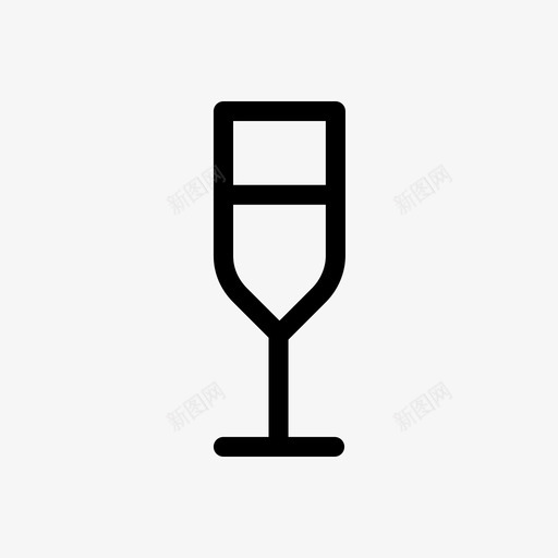 香槟美味葡萄酒图标svg_新图网 https://ixintu.com 气泡 清酒 玻璃杯 美味 葡萄酒 起泡酒 酒精 食物和饮料 饮料 香槟 香槟长笛