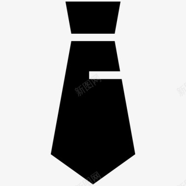 领带领带夹制服领带图标图标
