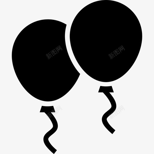 气球孩子氦气图标svg_新图网 https://ixintu.com 圣诞节 天空 孩子 庆祝 气球 氦气 漂浮 空中 飞行