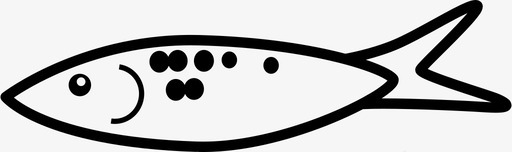 鱼食物鳃图标图标
