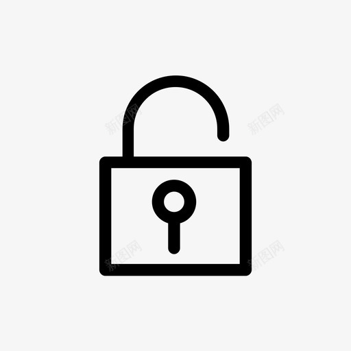 解锁不安全使其可访问图标svg_新图网 https://ixintu.com 不安全 使其可访问 安全 密码 打开 无保护 未锁定 网上购物 解锁 钥匙