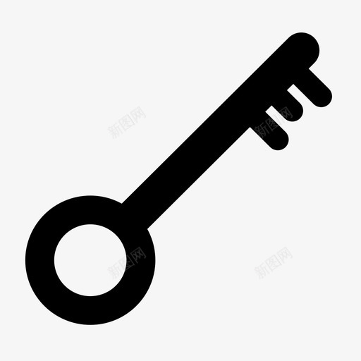 密钥条目登录图标svg_新图网 https://ixintu.com 安全 密码 密钥 打开 机密 条目 登录