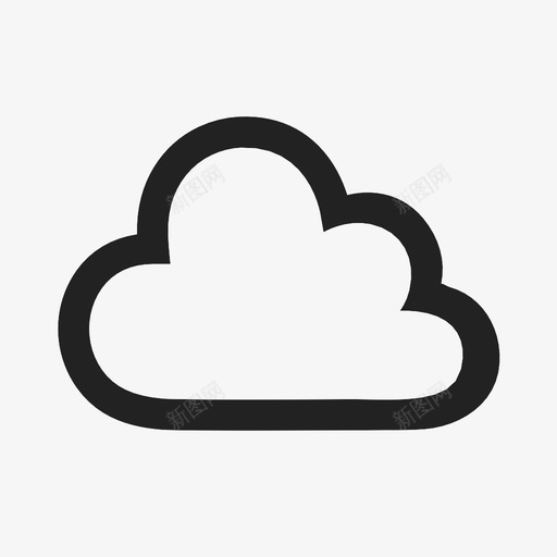 云天气要素天气状况图标svg_新图网 https://ixintu.com 云 天气状况 天气要素 天空 季节 温度 预报