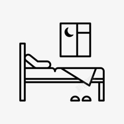 农村室内夜晚夜晚窗户运动鞋图标高清图片