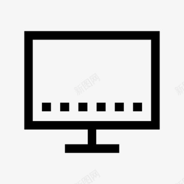 电脑桌面设备图标图标