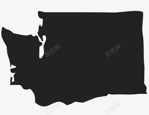 华盛顿美国旅游图标svg_新图网 https://ixintu.com 位置 华盛顿 地图 地点 地理位置 旅游 目的地 美国