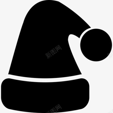 圣诞帽圣诞老人冬天图标图标