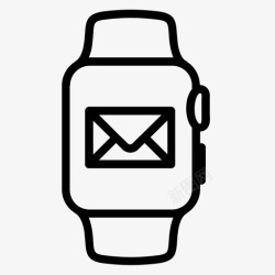 apple按钮apple watch按钮电子邮件图标高清图片