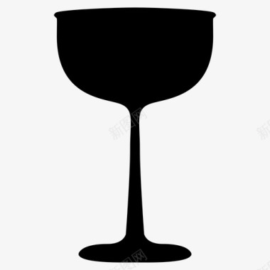 酒杯玻璃器皿杯子图标图标