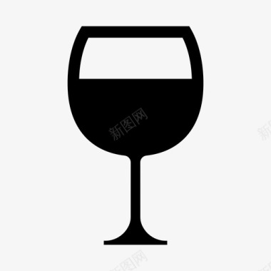 葡萄酒红酒葡萄图标图标