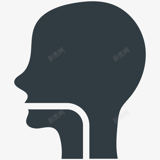人类头部医学健康酷向量图标svg_新图网 https://ixintu.com 人类头部 医学健康酷向量图标