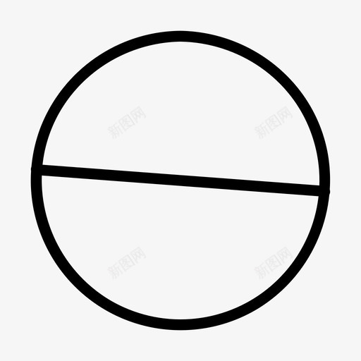 圆系列线交叉抽象圆图标svg_新图网 https://ixintu.com 圆系列线交叉 抽象圆