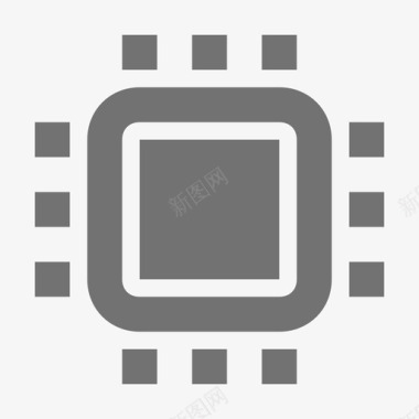 处理器芯片网络技术材料标图标图标