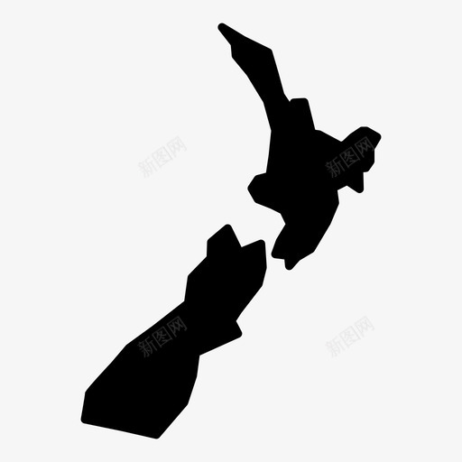 新西兰旅游丰富图标svg_新图网 https://ixintu.com 世界地图字形 丰富 位置 国家 地图 导航 岛 工作 新西兰 旅游 猕猴桃