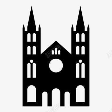 圣彼得和保罗大教堂苏里南宗教图标图标