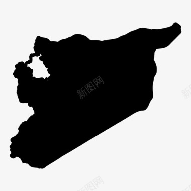 伊德利卜海地区图标图标