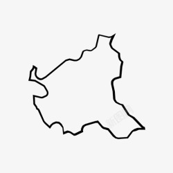 德国汉堡汉堡地图帮助图标高清图片