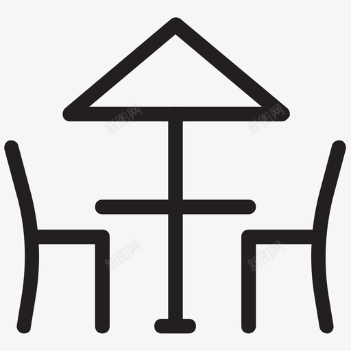 街头咖啡厅酒店线路图标svg_新图网 https://ixintu.com 街头咖啡厅 酒店线路图标