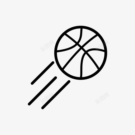 篮球娱乐锻炼图标svg_新图网 https://ixintu.com 娱乐 射击 游戏 篮球 运动 锻炼