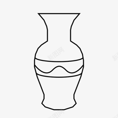 采购产品花瓶容器瓮图标图标