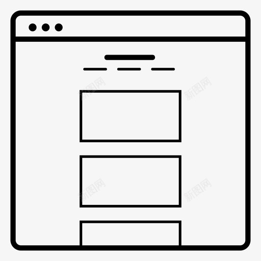布局网站可用性图标svg_新图网 https://ixintu.com 可用性 布局 排列 模型 用户界面 用户界面模型集合 线框 网站 设置 设计 软件