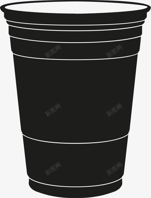 红杯啤酒杯一次性图标svg_新图网 https://ixintu.com 一次性 啤酒杯 塑料 玻璃 红杯 聚会 野餐 餐具