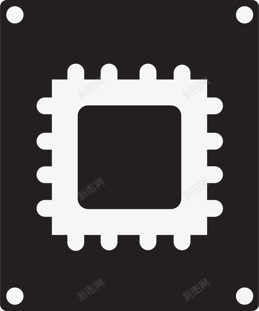 微芯片处理器微处理器图标svg_新图网 https://ixintu.com cpu fun logo 处理器 微处理器 微芯片 方形 计算机芯片