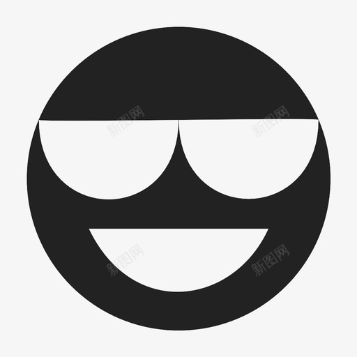 酷太阳镜存储图标svg_新图网 https://ixintu.com labrotory 太阳镜 存储 房子 笑脸 脸 表情 视觉 酷 针尖