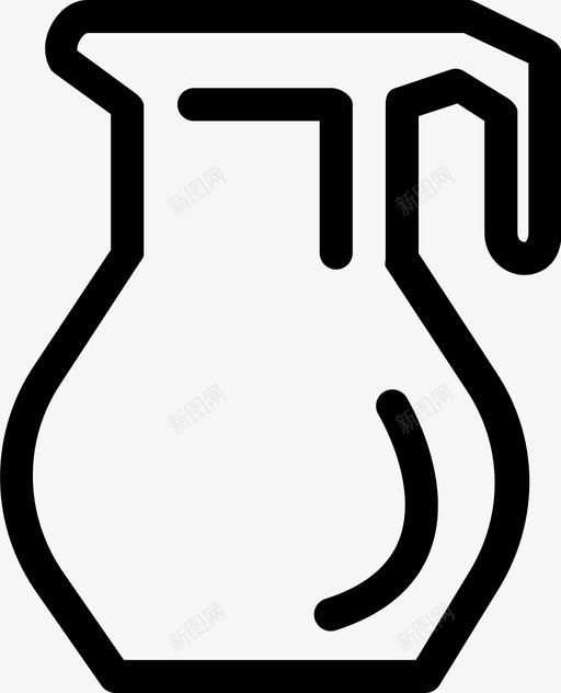 酒壶美食家图标svg_新图网 https://ixintu.com 美食家 酒壶