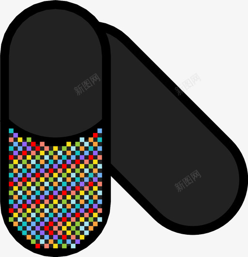 胶囊救济药丸图标svg_新图网 https://ixintu.com 基质 救济 治疗 电影 疾病 胶囊 药丸 药物