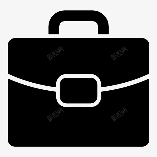 公文包书包手提包图标svg_新图网 https://ixintu.com 书包 会计 信使包 公文包 商务箱 手提包 职业 背包 行李