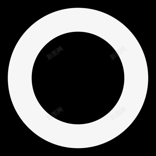 圆形黑色多边形图标svg_新图网 https://ixintu.com 圆形黑色 多边形