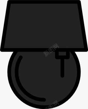 灯灯泡家用图标图标