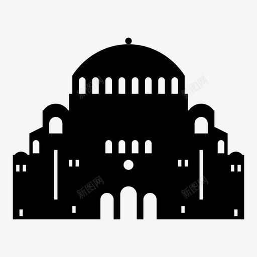 圣萨瓦神庙塞尔维亚传奇图标svg_新图网 https://ixintu.com 今天 传奇 圣萨瓦神庙 地标 塞尔维亚 建筑 明天之前 星历 欧洲 欧洲首都 目前 贝尔格莱德