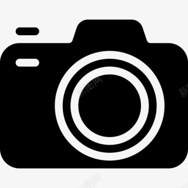 照相机个人资料摄影图标图标